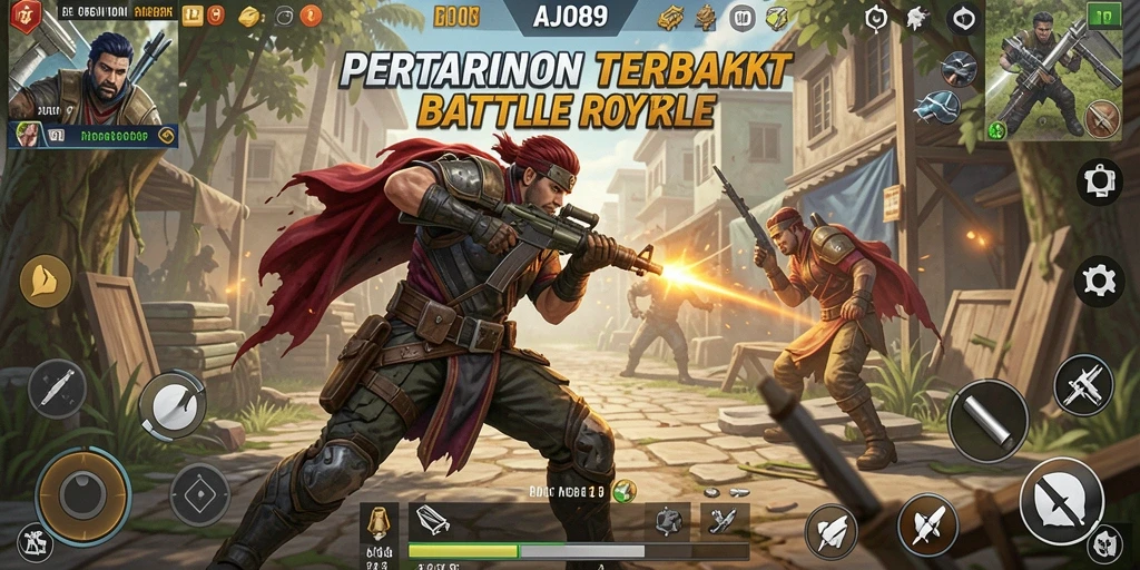 Gameplay seru Battle Royale di AJO89 dengan aksi mendebarkan.