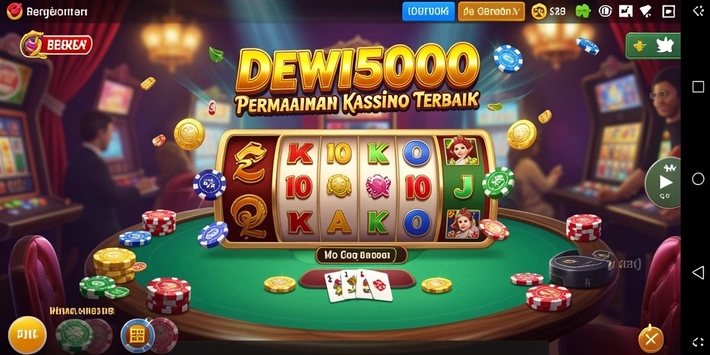 Tampilan gameplay menarik di DEWI5000 dengan berbagai pilihan permainan.