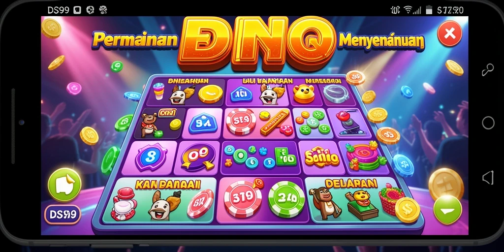 Tampilan gameplay DS99 yang menarik dan interaktif dalam permainan Bingo.