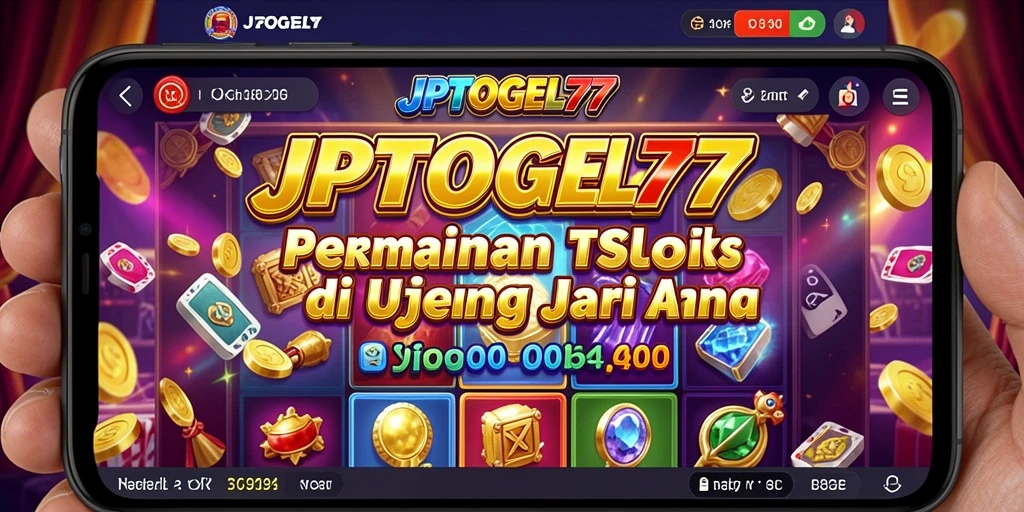 Screenshot menampilkan gameplay mendebarkan di JPTOGEL77.