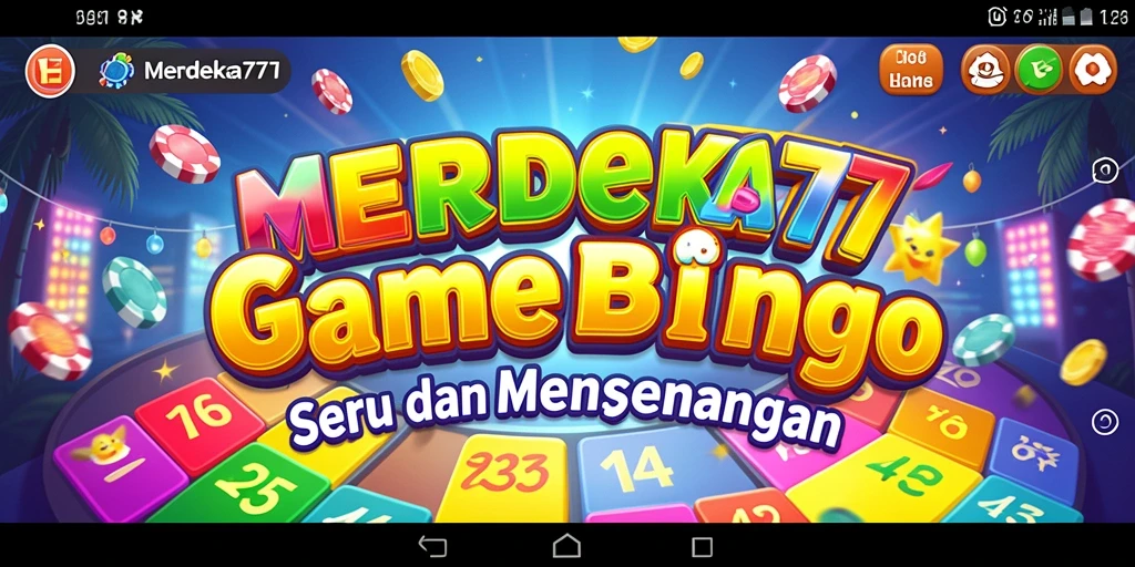 Tampilan gameplay Bingo yang menarik dan interaktif.