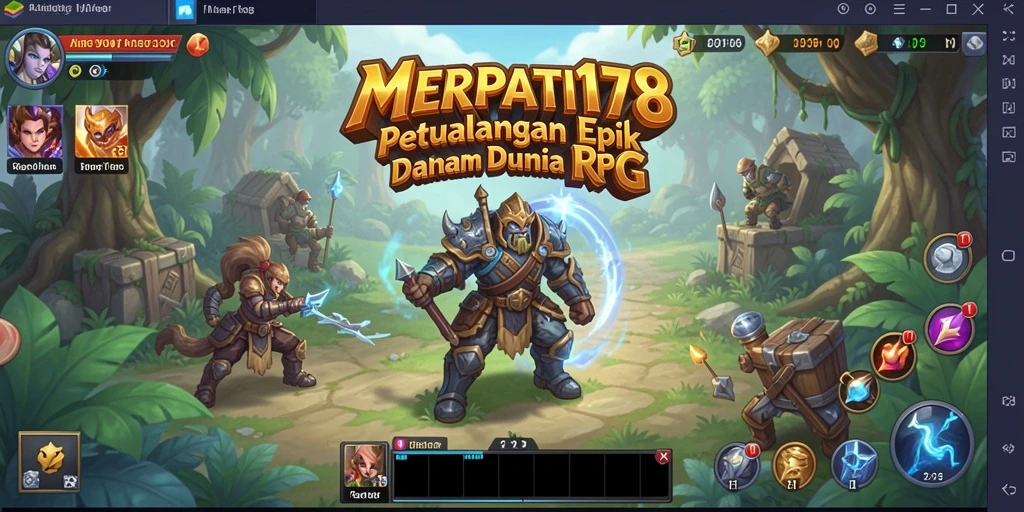 Tampilan menarik dari gameplay RPG MERPATI178 yang menyenangkan.