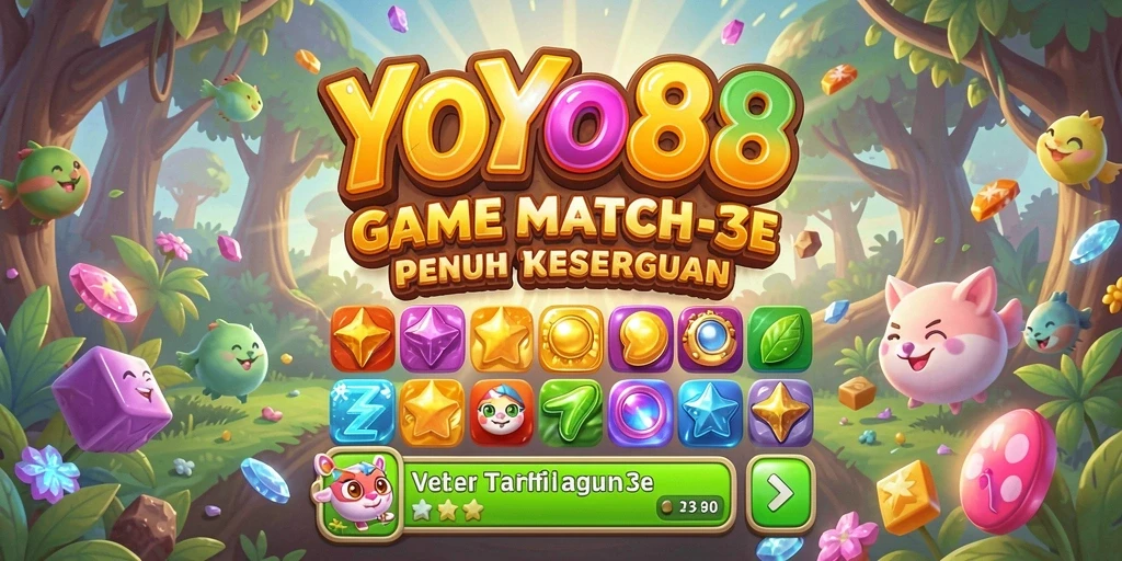 Gameplay seru dan menantang di YOYO88 dengan warna-warni yang memukau.
